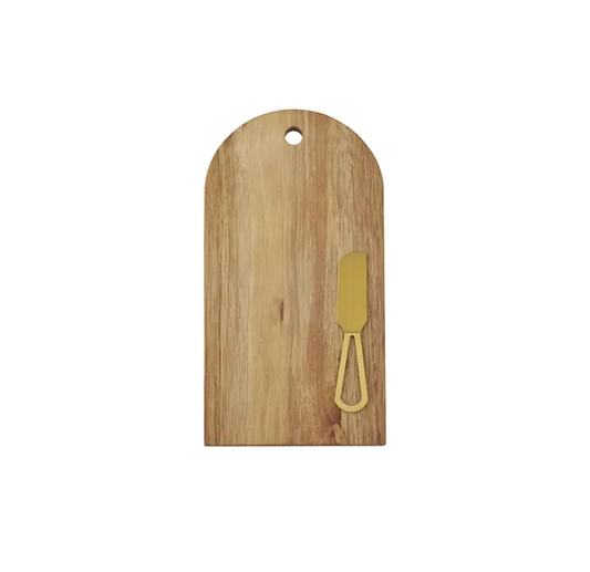 Axel Acacia Board with Knife